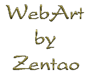 web site design logo for WebArt by Zentao