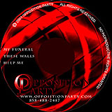 OP demo CD disc label