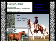 Rocking O Ranch Front Page