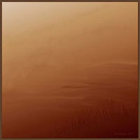 Sandstorm at the Beach, digital fine art by D.L.Keur