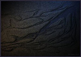 Sand at Midnight, digital fine art by D.L.Keur
