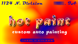 HotPaint business card