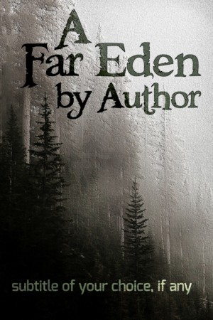 pre-made book cover suitable for many different genres. This is the front cover with sample text. Text not included.