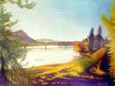 Fall b/t Bridge, copyright 1994 Brenda Bauer-Silverman. All Rights Reserved.