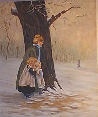 "Mom, what is it down there" by Marianne M�lg�rd, copyright 1998, all rights reserved.